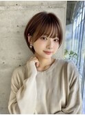 rileyナチュラルワンカールマッシュショート