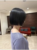 【jam_NAOE】ストレートパーマ×ミニボブ