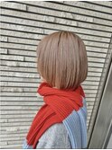 ミニボブ/マロンカラー