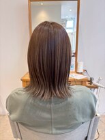 ビレア 尾張旭店(BELEA) 外ハネ/透明感カラー/ミルクティーブラウン