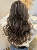 ディモアンド 表参道(Dimo&)&nbsp;xハイライト/イメチェン/ホワイトブロンド/外ハネボブ/美髪/