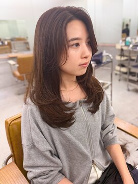 マセナ(Masena) 大人可愛い艶髪レイヤー×モテヘア