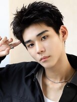 ルーシー 川越(LUCEY)&nbsp;スパイキーショートメンズカットツイストスパイラルパーマメンズ