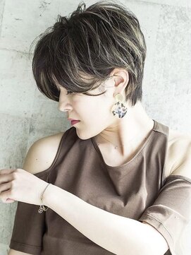 ロミー 本厚木(ROMMY.) 20代30代40代50代◎レイヤーショート細めハイライト小顔