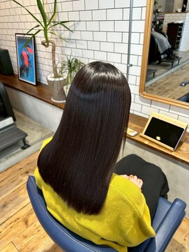 コミレ(COMILE) ロング縮毛矯正/髪質改善 酸性ストレート 髪質改善ストレート