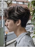 メンズニュアンスフェザーパーマ［三鷹/メンズパーマ］