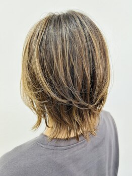 ナチュラルピー 東向日店(Natural P)の写真/妥協なく[骨格][クセ][毛流]を見極め,手早く簡単に綺麗なヘアスタイルを叶えます!