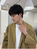 ハニー 町田(HONEY)&nbsp;黒髪マッシュ/シャドウパーマ/ツーブロック/刈り上げなし