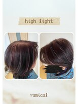 ラミカル(ramical)&nbsp;ハイライトエクステ500本