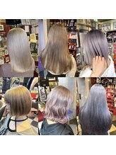 【GLITZ人気No.1】ブリーチ・ダブルカラーで叶える似合わせハイトーンカラー