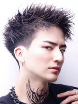 リップス 表参道店(LIPPS)&nbsp;短髪アップバングツーブロックショート刈り上げショート