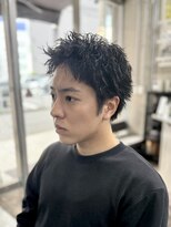 ルートバイドット 町田店(root by dot.)&nbsp;大人スパイキールーズパーマ/刈り上げなし