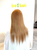 ブレイブ ヘアデザイン(BRaeVE hair design) オレンジカラー