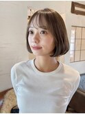 【gilly】French bob × mint beige