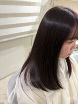 ナジュ 金山(NUJAR)&nbsp;カット+髪質改善ストレート+アメイジアカラー