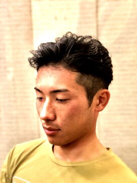 南国ハワイアンサロン チドリ(Chidori) 7：3ツーブロック