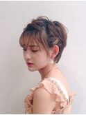 ショートさんのヘアアレンジ