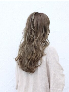 ユニカ ヘアー(UNICA hair) 尾道市 グレージュ 人気 UNICANICAハイライトカラー