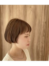 リエート リノ 南光台(Lieto Lino) 大人可愛いフェミニンボブ