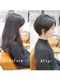 【Hair Make I`ll 奈良】　ビフォーアフター