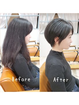 アイル(I'll) 【Hair Make I`ll 奈良】 ビフォーアフター