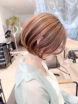 マイラ 銀座(myla) 【佐伯】おしゃれ/大人女性/上品/色気/ショート/ボブ