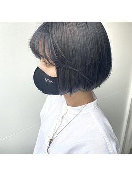 ミント(mint) 【 ブリーチベースから創るシアーグレーカラー◎ 】