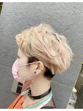 アンブルリュクス 中野(amble luxe) ハイトーン/ブランド/レディースカット/中野