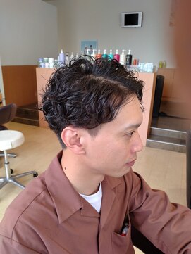 シャンプーボーイ 佐世保駅前店(SHAMPOO BOY) アップバングパーマ