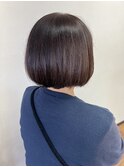 白髪染め★すっきりボブ