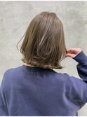 【Lond naitre Naomi】ペールベージュのレイヤーボブ