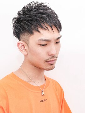 ルックグッドストア(LOOK GOOD STORE) 束感ショートマッシュパーマウルフ波巻きハイライト286