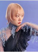 〈aya〉ショートウルフ/小顔カット/くびれヘア/髪質改善