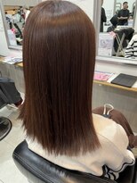 ヘアアンドメイク 心座(hair&make)&nbsp;艶髪レッド　福田昌子