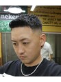 グナスティバイダムディー トウキョウ(GNASTY by DAMDEE TOKYO) iron perm ×crow cut