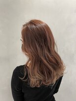 アース 亀有店(HAIR&MAKE EARTH) アプリコットカラー