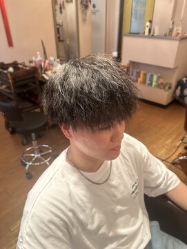 エイト 川崎店(EIGHT) メンズ　ツイストパーマ　ピンパーマ