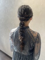 アールトゥーヘアー(art To Hair)&nbsp;編みおろし/お呼ばれヘアセット/ヘアセット/20代30代