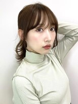 【池袋/似合わせカット】小顔効果抜群幼くならない散らしバング