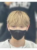 韓国メンズヘア/カルマパーマ/ニュアンスパーマ*渋谷/MEN'S/眉毛
