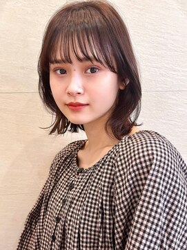 ラフ フロム ガーデン(Laf from GARDEN) レイヤーカット/グレージュ/オリーブベージュ/髪質改善/韓国風