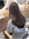 透明感ラベンダーグレージュ　ブリーチなし　横浜