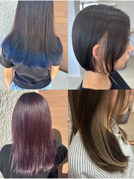 デュアル(Dual.)の写真/髪の状態に合わせて薬剤を選び髪のダメージを抑えてトレンド感のあるスタイルに