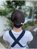 【お祭りセット】ツルッとシニヨン
