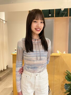 ソーイ ヘアー 平尾(soi hair) 【soi・ソーイ】レイヤーカット・オリーブ ブラウン