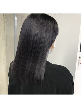 マルフェ 天王寺(marfe) シアーブラックブルーブラックダークグレー