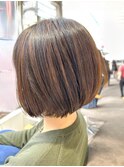 シークレットハイライト　ボブスタイル