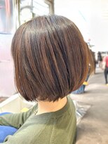 シエルブルー(ciel bleu)&nbsp;シークレットハイライト　ボブスタイル