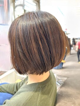 シエルブルー(ciel bleu) シークレットハイライト　ボブスタイル