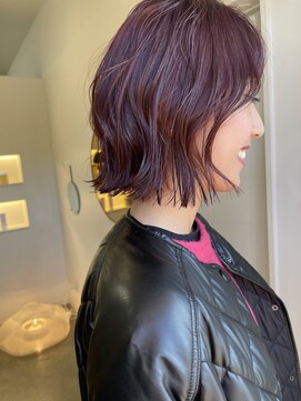 エダメ(EDAME) ブリーチなしwカラーでRED◯miona.